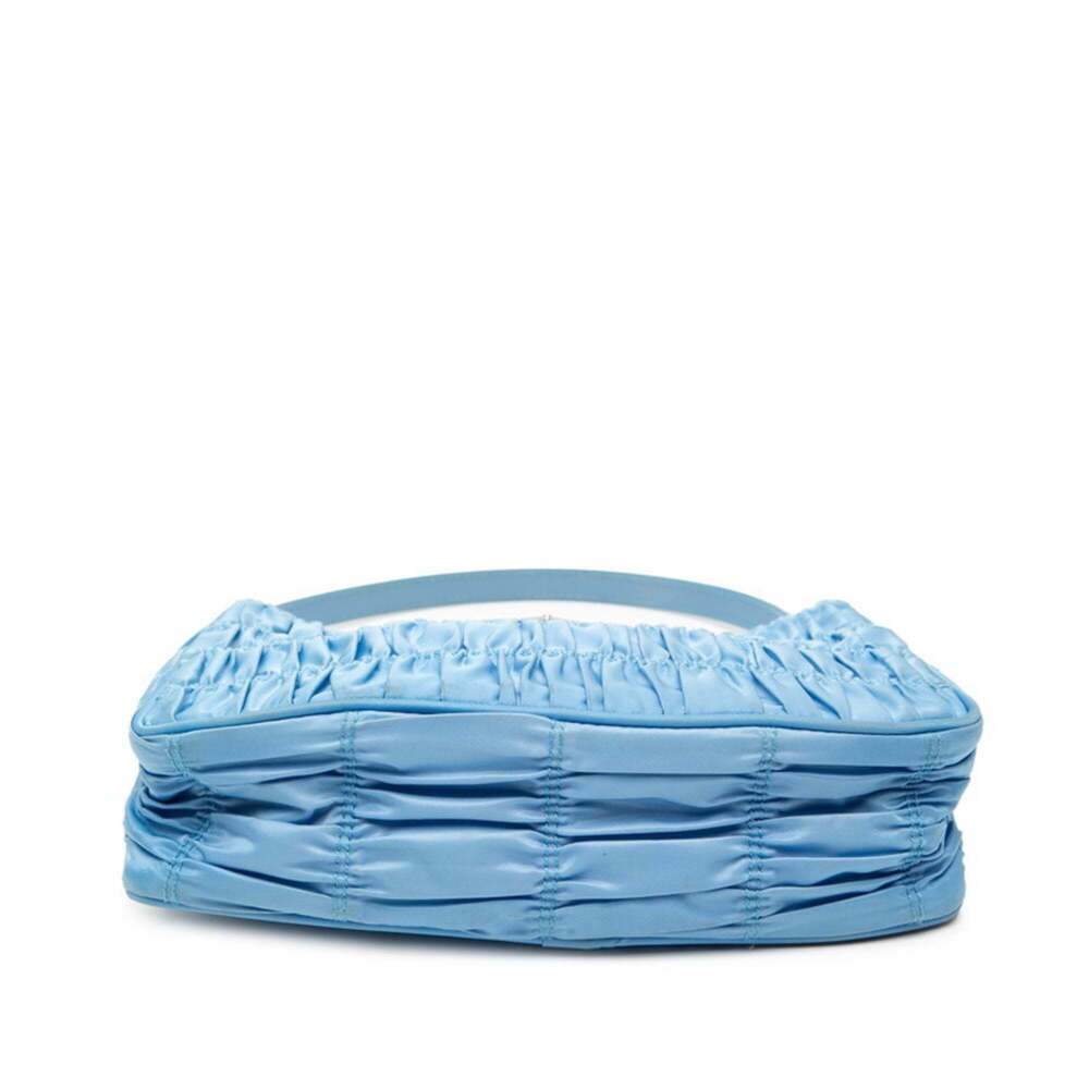 PRADA Blue Leather Shoulder Bag - Picture 3 of 5